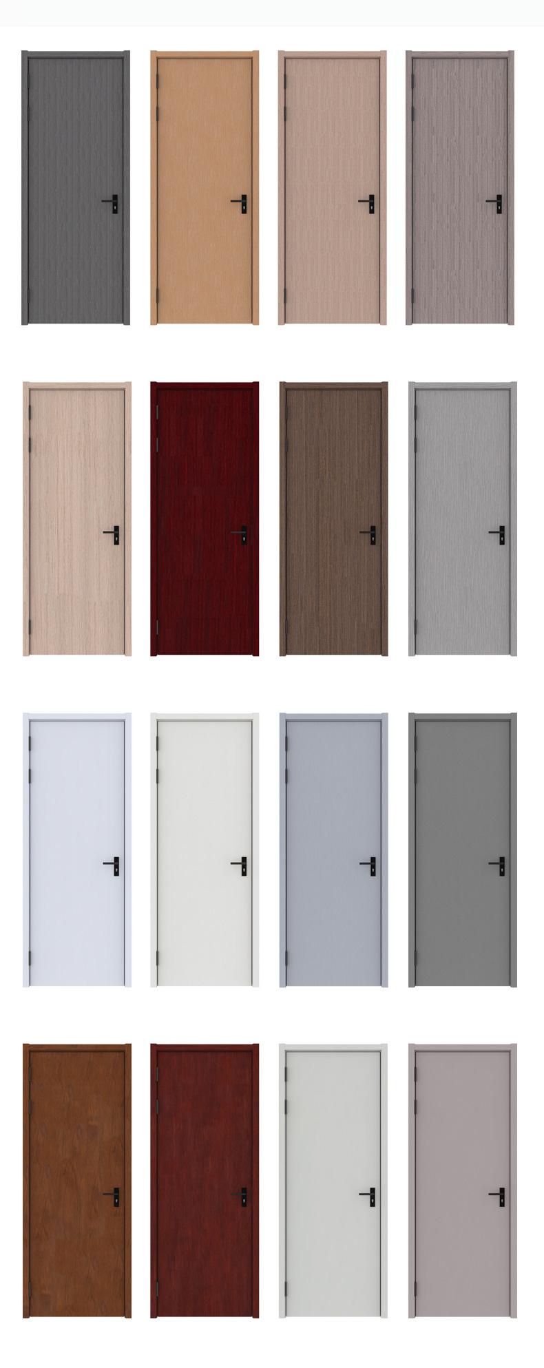 WPC door, anti-corrosion door, moisture-proof door, termite-proof WPC door