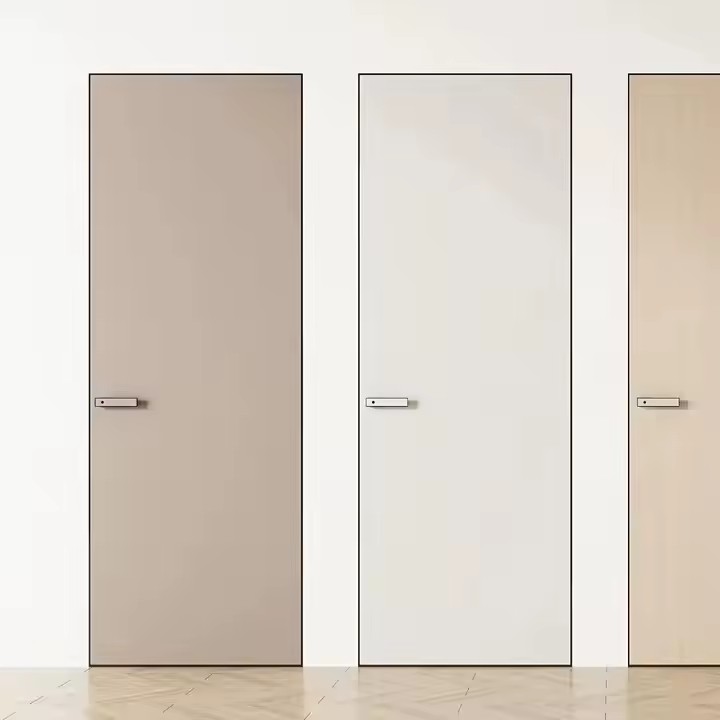 2025 new model wpc doors for bathroom