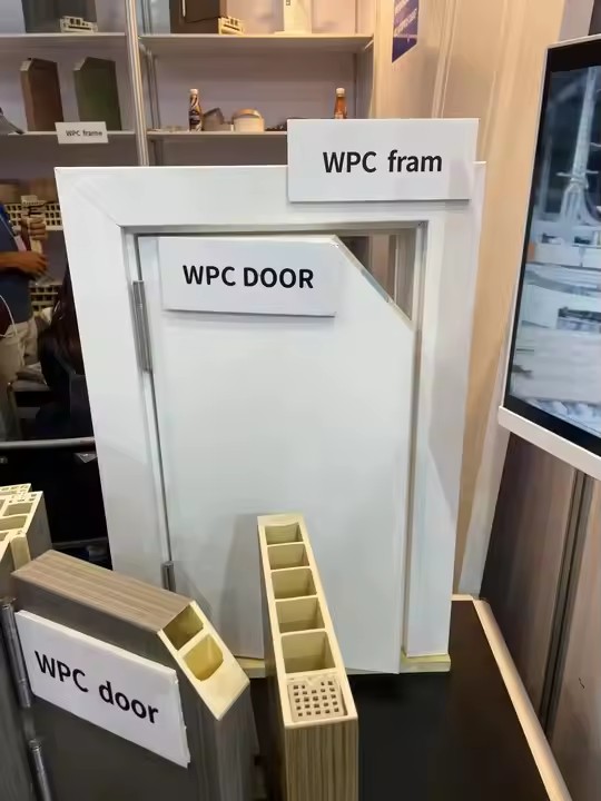 2025 new model wpc doors for bathroom