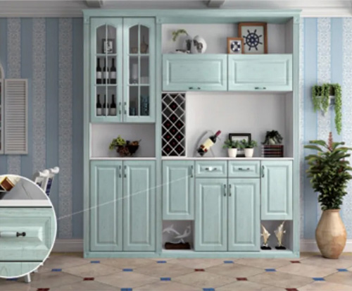 Customized multifunctional TV cabinet and wine cabinet