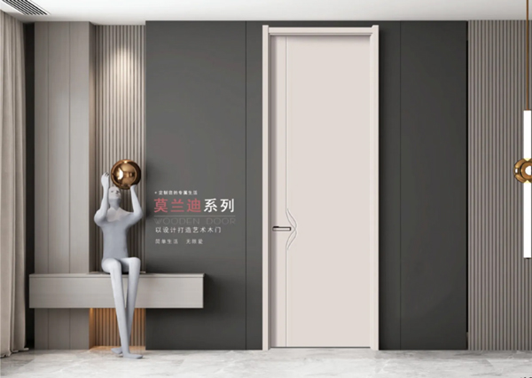 Commercial Projects Entrance Doors WPC Material Doors